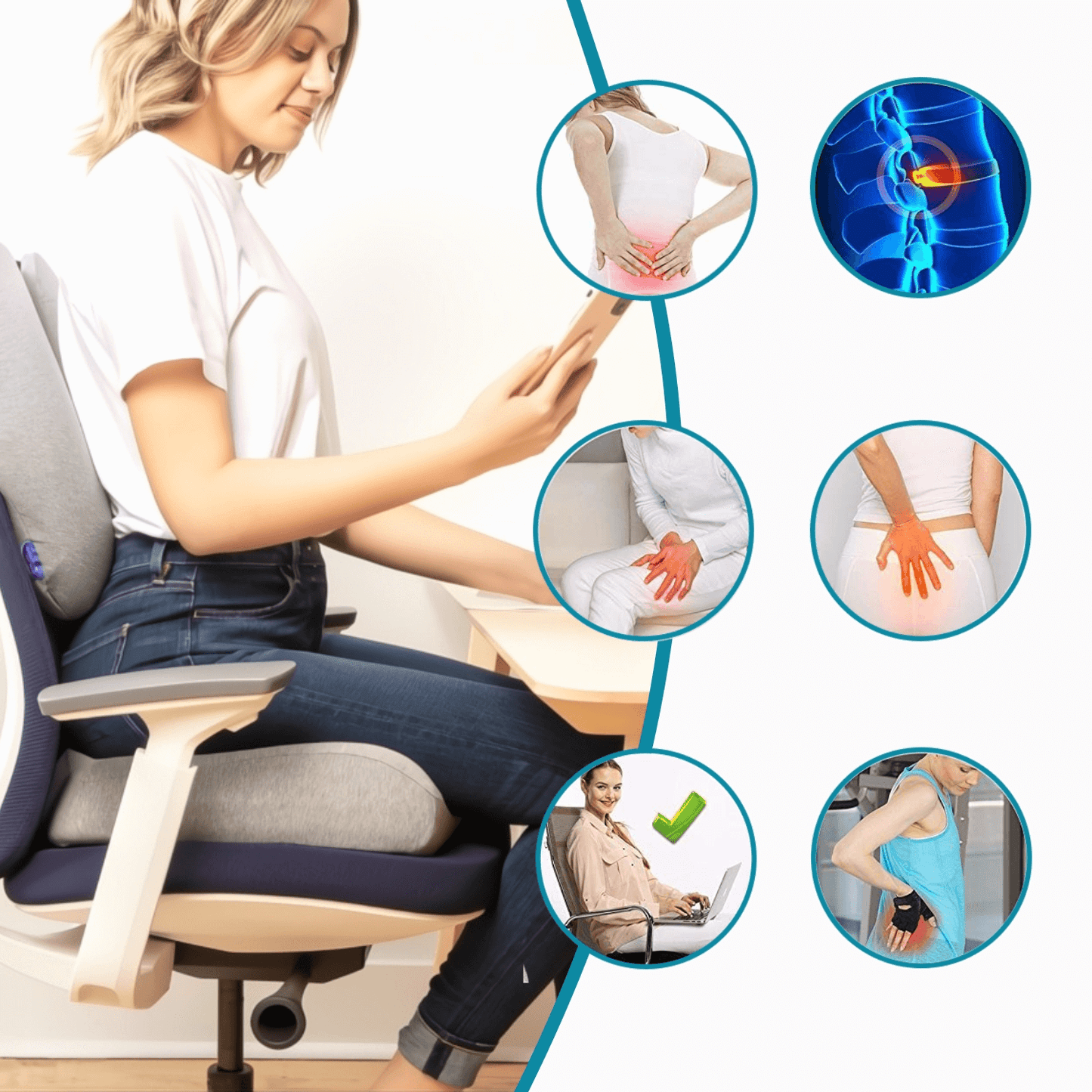 Ergonominen Istuintyyny - Erikoistarjous