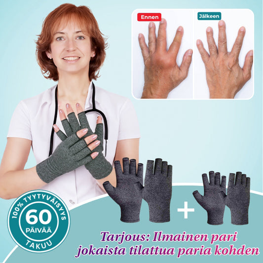 SootheGlove Kompressiokäsine.